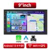 Car Radio Wireless Carplay Android Auto 2 Din 7"/9" GPS Navigator MP5 Player Glass Screen  Wi-Fi FM BT Car Stereo