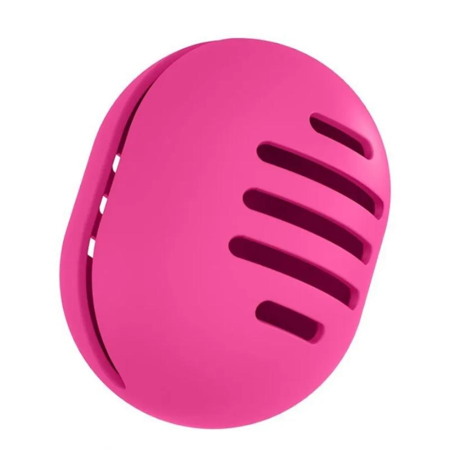 

Силиконовый мешок для хранения спонжей для макияжа, водонепроницаемый, экологически чистый, пористый контейнер для хранения, портативная дорожная коробка для косметики розы красного