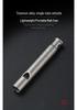 Titanium Alloy EDC Camping Survival Whistle - High Decibel Outdoor Tool