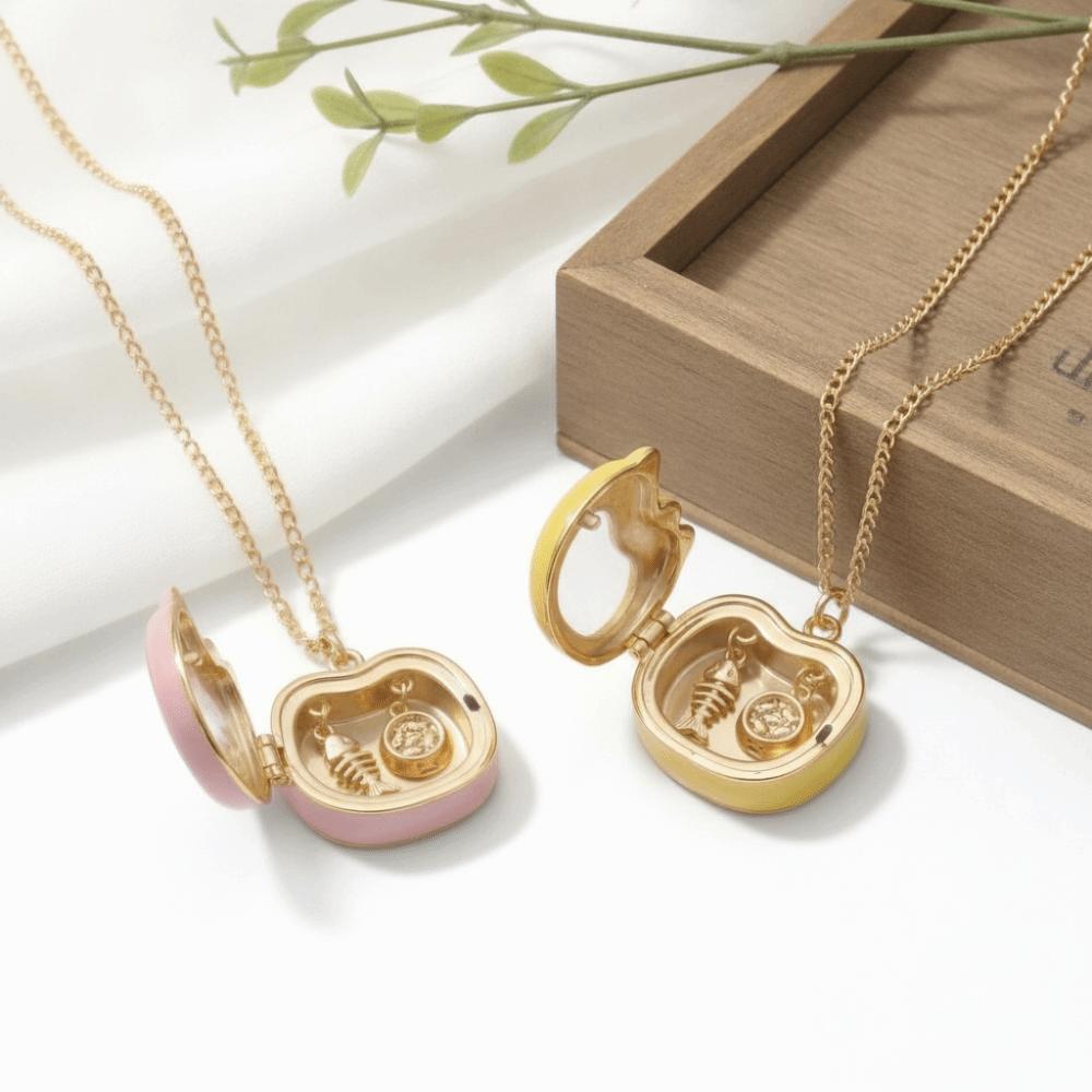 Dog Design Snap-on Necklace Animal Series Pattern DIY Jewelry DIY Glass Necklace  Accessories
