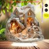 Nativity Scene, 2D Flat Acrylic, Tabletop Decoration, Suitable for Living Room, Office, Gifts, Christmas, Easter, Halloween