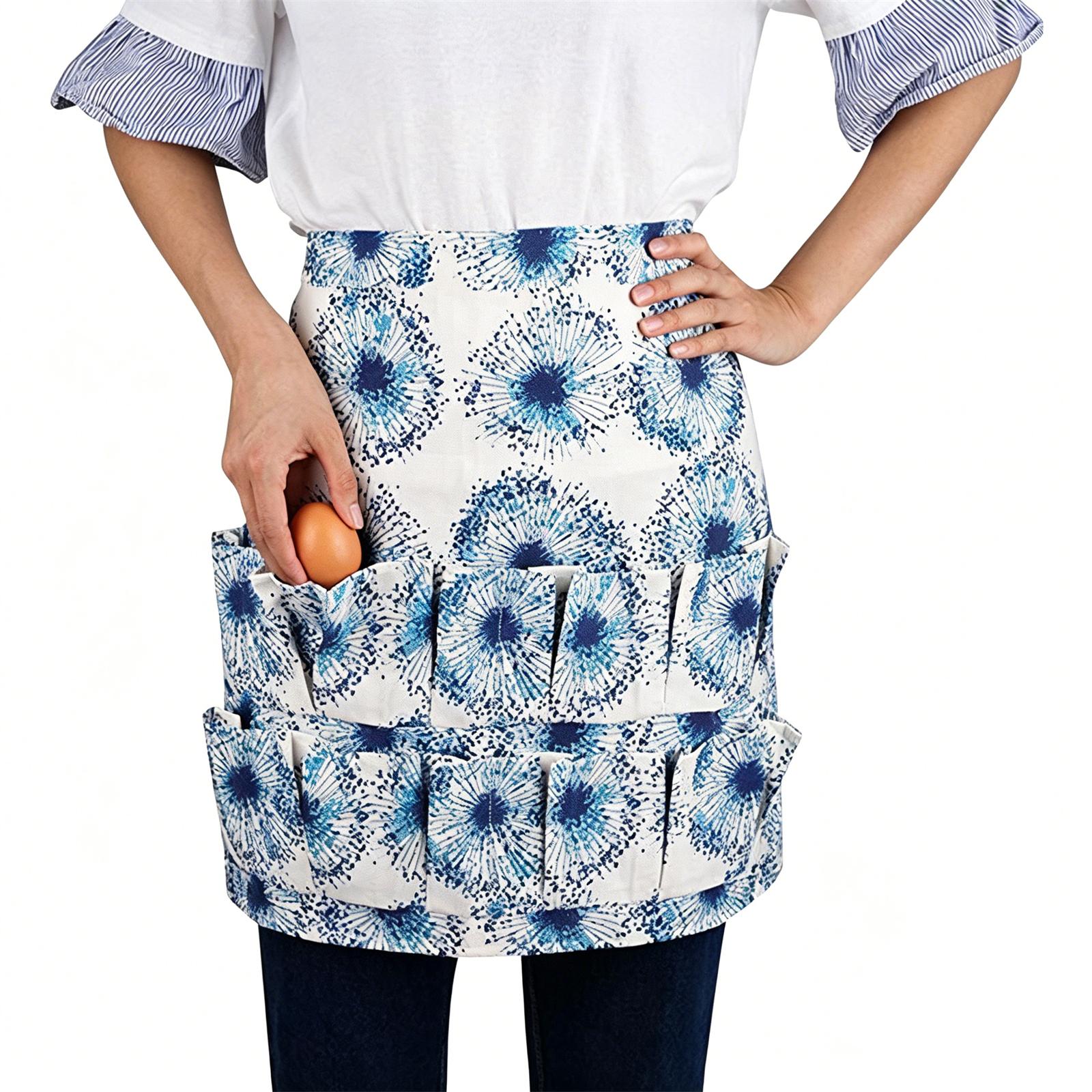 

Multi Pocket Utility Apron Waterproof and Stain Resistant Durable Fabric Adjustable Waistband Suitable for Various Household and Outdoor Tasks