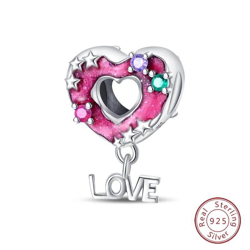 Copper Little Bear Soft Candy Coffee Strawberry Cake Afternoon Tea Charms Beads Fit Qikaola Bracelets Diy Jewelry