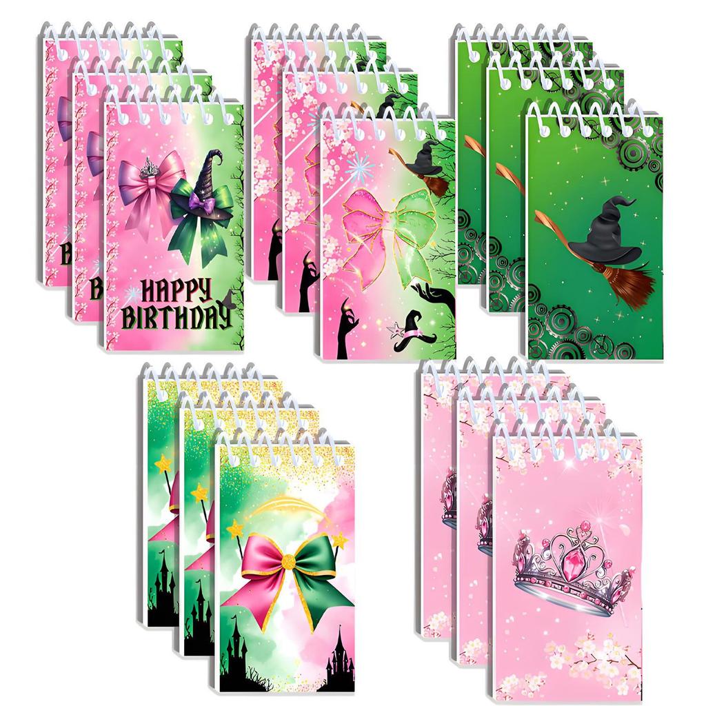 Football Butterfly Theme Kids' Party Notebook & Sticky Notes Set