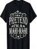 Pretend I'm A Mahi-Mahi Funny Fish Halloween Costume T-Shirt