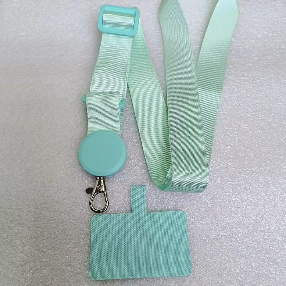 With Patches Neck Rope Pendant Hanging Rope Neck Strap Lanyard Patch Card Mobile Phone Lanyard