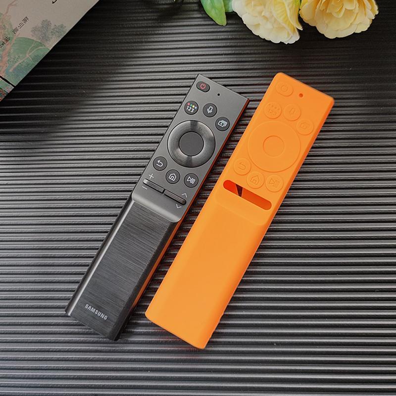 Samsung Tv Remote Control Protective Cover Qa55 65 75 Anti-Dust Cover Shockproof