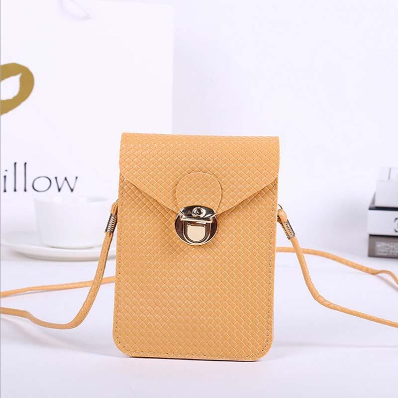 Elegante Damen Handy Geldbörse mit Tasche und zeitlosem Schultertaschen-Design