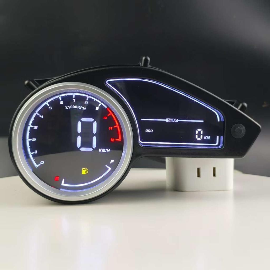 Motorcycle LED Digital Instrument Panel Tachometer Fuel Gauge Turn Signal Speedometer Per Hour Dm200/250 Nxr150 Nxr125