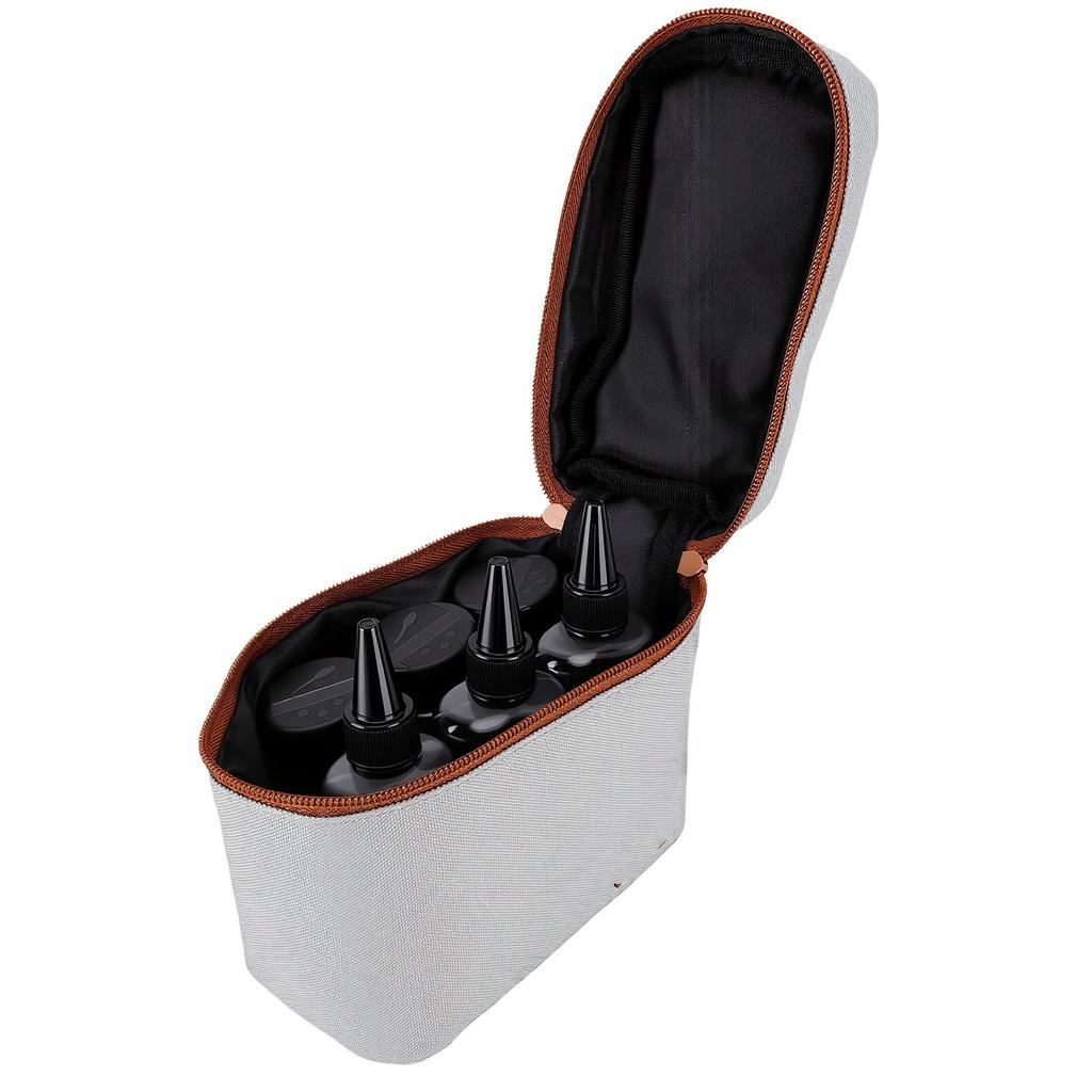 Camping Seasoning Kit Outdoor Seasoning Bottle Set Leak Proof PET Portable Seasoning Container with Storage Bag for