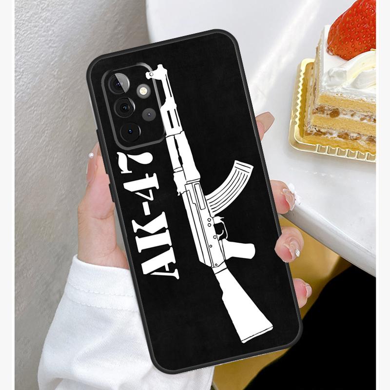 

Чехол для телефона AK47 для Samsung Galaxy A54 A34 A14 A15 A35 A55 A52 A32 A12 A51 A71 A33 A23 A13 A53 Чехол Samsung A24 4G
