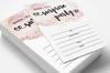Inkdotpot Pack Of 30 Surprise Party Birthday Invitations With Envelopes