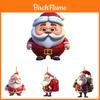 Levendig Acryl Kerstman Auto Hangend Ornament Voor Feestelijke Kerstboom Decoratie