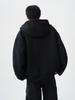 Unisex Heavyweight Double Zipper Oversized Hoodie - 2025 Autumn Trend Color Block Cardigan