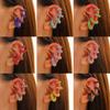 Stylish No-Piercing Ear Cuff: High-End, Colorful & Sparkling Ear Jewelry for Women