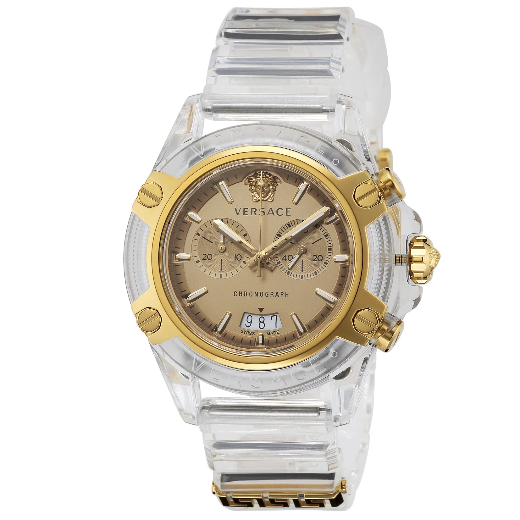 

Watch ICON ACTIVE VEZ700121 White [Versace] Men s [Item]