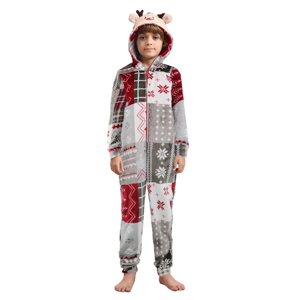 Parent-child Outfit-Christmas Print Parent-child Home Wear Set