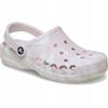 Crocs Baya Marbled Clog Dziecięce Unisex Klasyczne Wzorzyste Marmurkowe Prawie Różowe/Wielokolorowe Letnie Klapki EU 37-38
