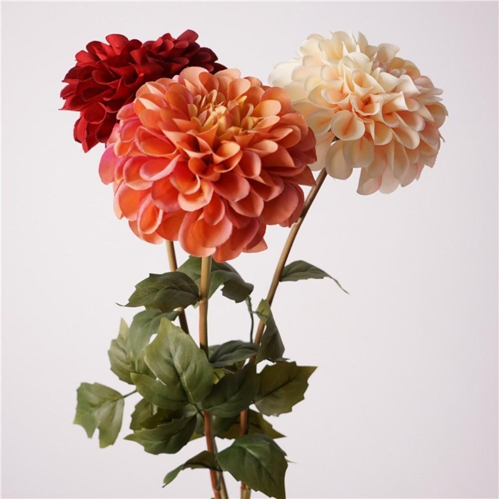 Silk Chrysanthemum Fake Flower Pink Artificial Faux Plants  Home Decoration