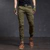 Pantaloni cargo tattici casual aderenti Pantaloni da jogging da uomo Streetwear Pantaloni mimetici