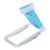 Rechargeable Clip On LED Reading Light Foldable Ultra Thin USB Rechargeable Book Light Blue