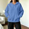 Women's Casual Hoodie with Drawstring Hood and Pockets for Everyday Wear