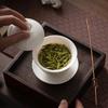 SUSHI CERAMICS Mutton Fat Jade White Porcelain Kung Fu Tea Set