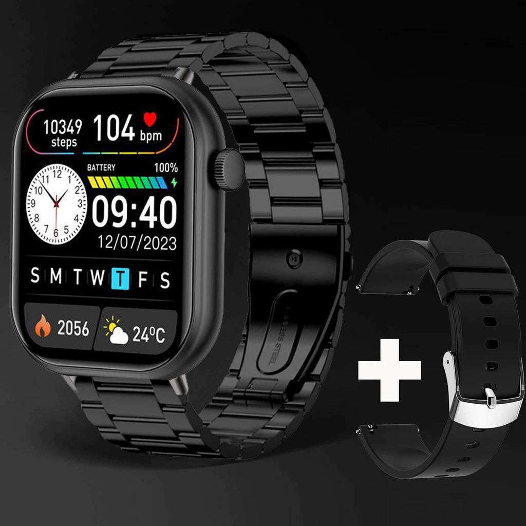 Smart Watch For Men Women Gift Full Touch Screen Sports Fitness Watches Bluetooth Calls Digital Smartwatch