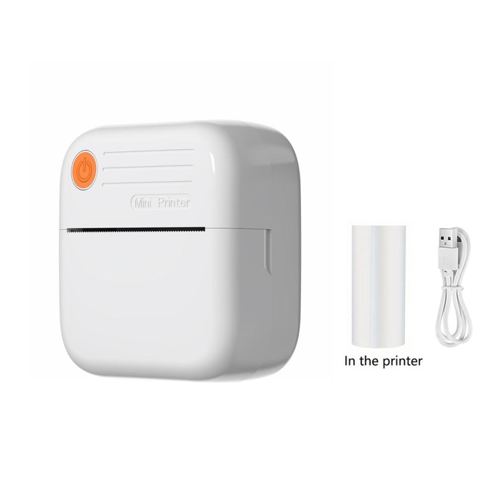Imprimante Mini Portabile Wireless BT Fără Cerneală Imprimantă pentru Etichete Foto Autocolante Mașină de Etichetat Preț pentru Birou Școală Bucătărie