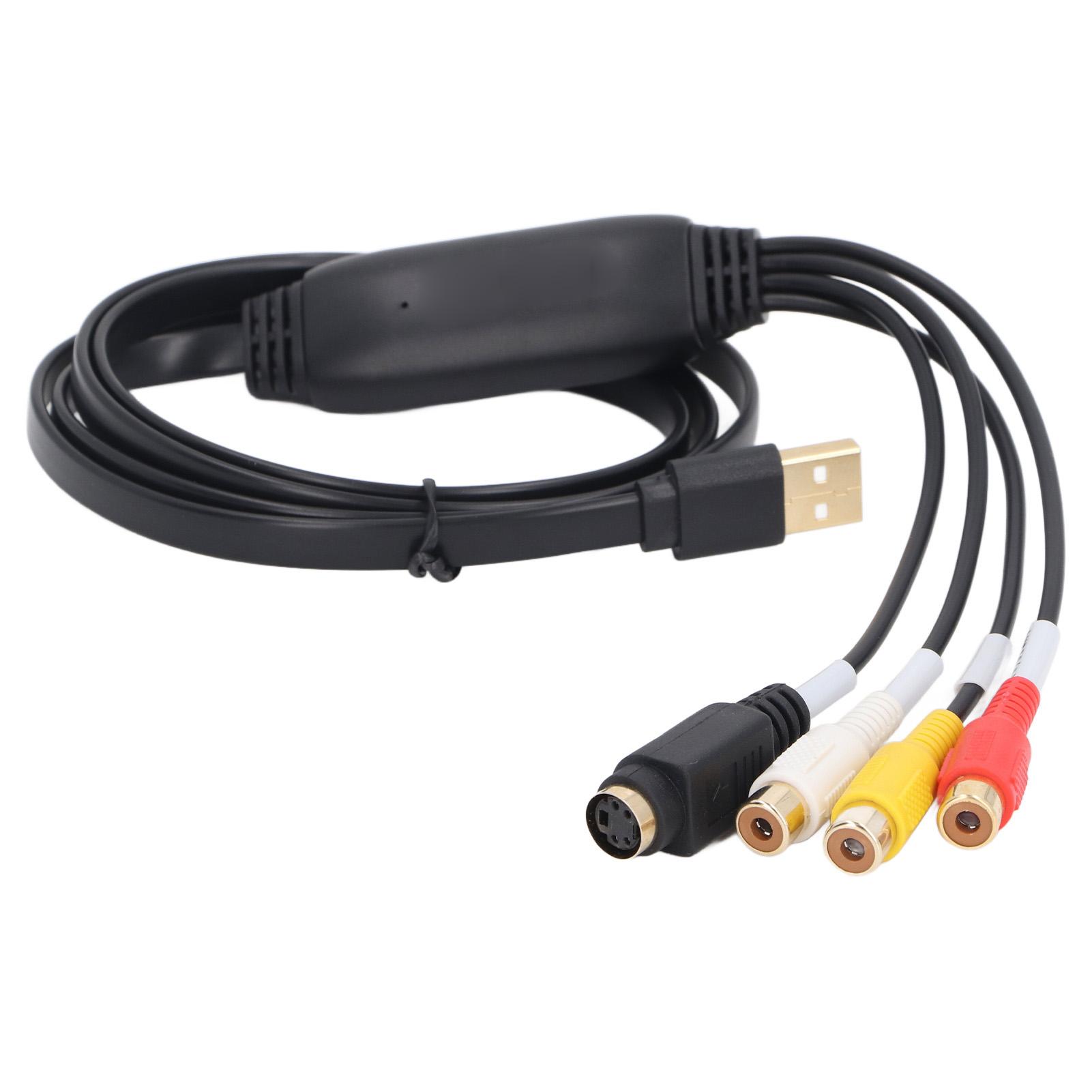 

Карта видеозахвата USB to RCA S Video Converter Адаптер Карта видеозахвата для записи на ПК