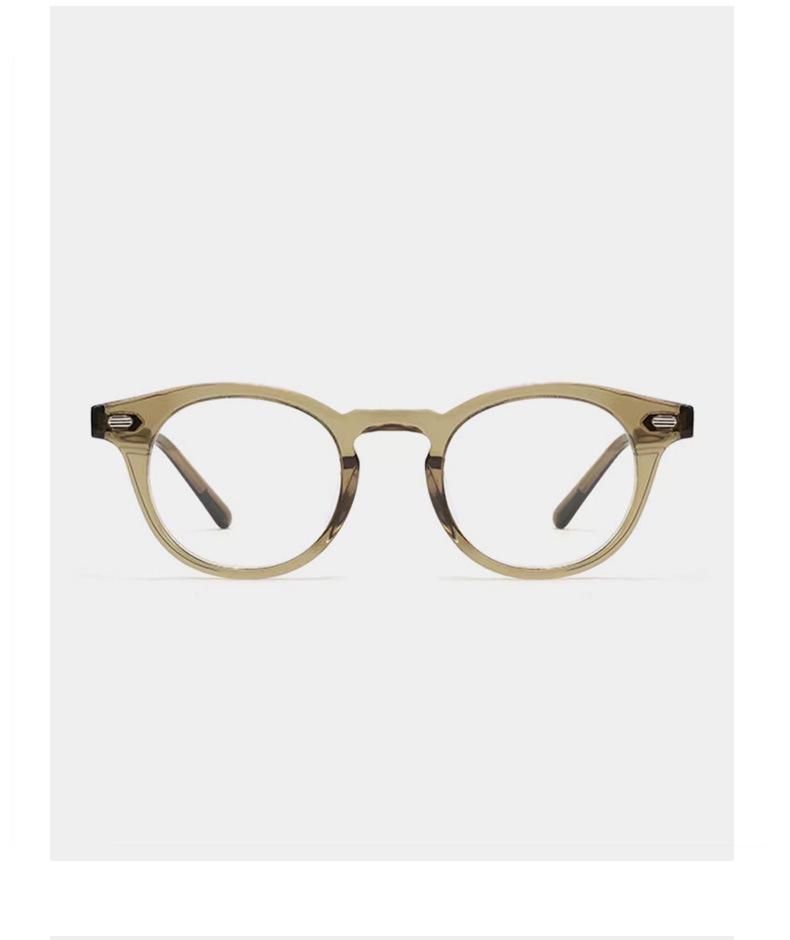 Milan A Retro Tortoiseshell Acetate Eyeglass Frames for Men and Women