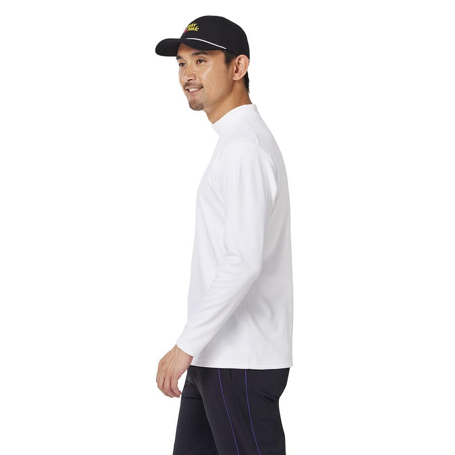 TaylorMade CL L/S Mock White Large Unisex Adult 2024FW UN372