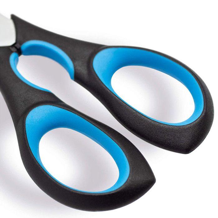 Ciseaux De Cuisine 8" – Acier Inoxydable – Poignée Ergonomique – Multiusage – 3 Claveles - 78345