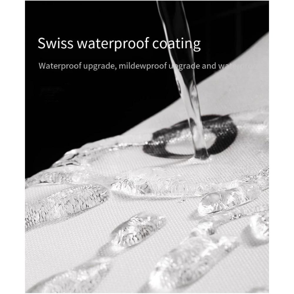 Seestern Strandmuster Badvorhang Wasserdicht Anti-Schimmel Duschvorhang Badezimmer Trocken Nass Trennung Trennwand mit Haken