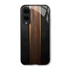 Wood grain Exquisite luxury High-end PhoneCase Glass TPU PhoneCase for Samsung Galaxy S26 S25 S24 S23 S22 S21 FE,Ultra,Plus