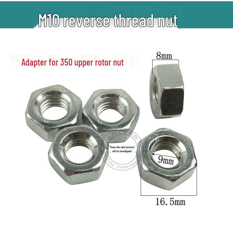 Electric Chainsaw Hex Nut and Screw Cap Set with Aluminum Pressure Plate