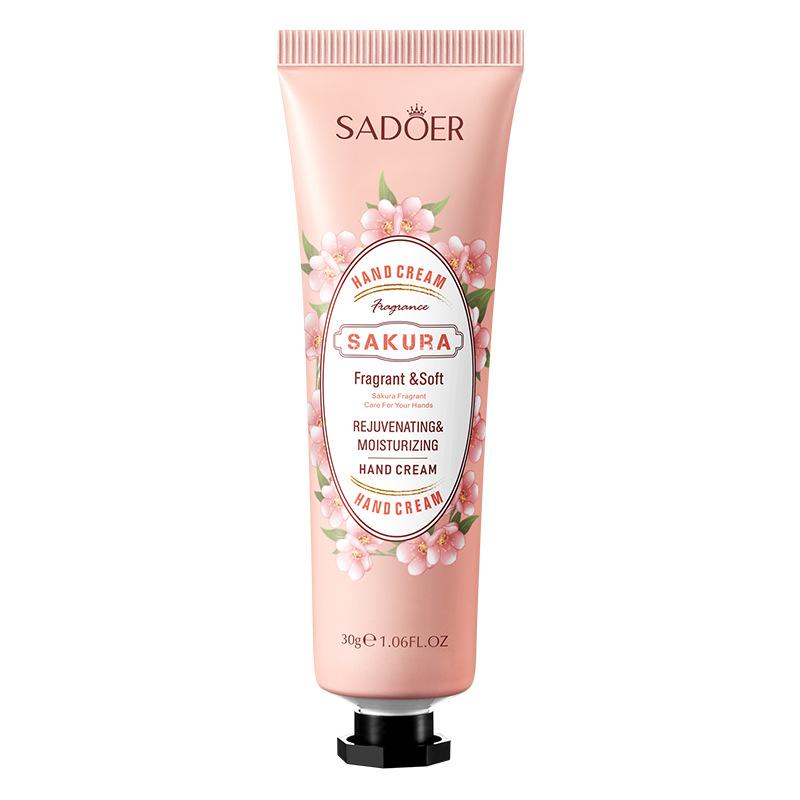 Flower And Herbal Hand Cream Moisturizing Hand Cream, Hand Cream Five Piece Set, Reducing Dryness And Lasting Floral Hand Mask Gifts