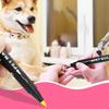 Yousheng 12-Color Pet Nail Art Pen Set Quick Dry Dog Nail Polish Pens for Puppy Cat Soft Brush Tip Creative Pet Grooming