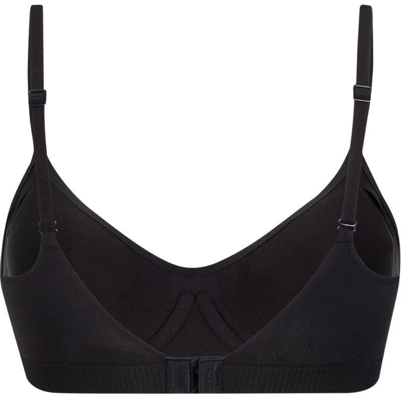 Calvin Klein Cool Comfort Invisible Support Soft Triangle Cup Bra Women underwear Midnight-Black QF6610AD-UB1