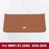 For BMW iX3 G08 -2025 Car Trunk Tailgate Protection Pad Trunk PU Leather Anti-dirty Decorative Pad Interior Accessories
