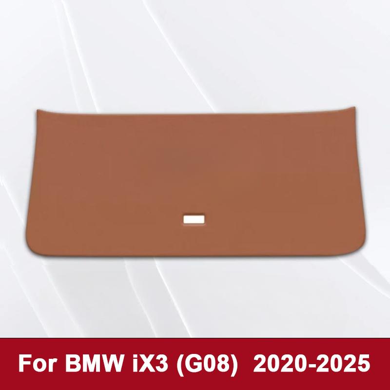 For BMW iX3 G08 -2025 Car Trunk Tailgate Protection Pad Trunk PU Leather Anti-dirty Decorative Pad Interior Accessories