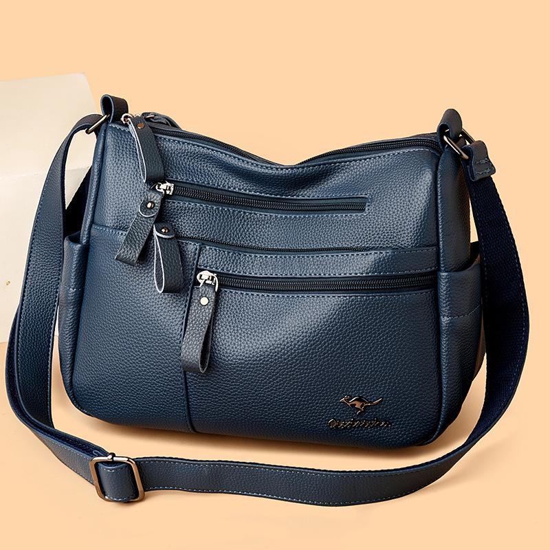 Módní velkokapacitní taška pro maminky středního věku, crossbody taška, dámská taška přes jedno rameno