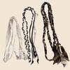 Bohemian Summer 2025 Cotton Rope Woven Belt with Tassel for Dresses