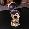 Creative Style Easter Egg Jewelry Box Easter English Style Egg Jewelry Box Ornament European Handicraft