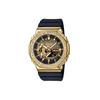 Full Metal Series Octagonal 200M Waterproof Calendar Display Quartz Movement Resin Strap Men Watches Gold GM-2100MG-1A