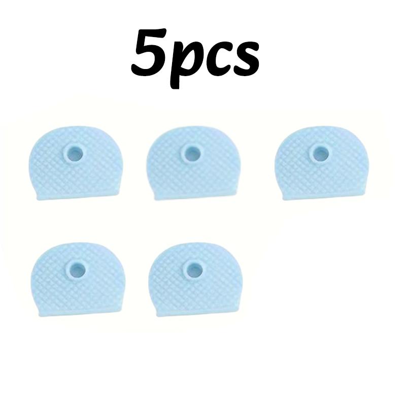 5-20 Stück Farbige Tastenkappen-Abdeckungen Elastischer Schlüssel-Identifikations-Organizer Weiche Silikon-Kappen Einfach zu identifizieren Universelle Schutzhülle