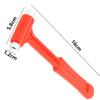 Car Safety Hammer Universal Practical Safety Hammer Plastic Car Rescue Tool Emergency Escape Tool Seat Belt Cutter Mini Portable