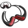IPX8 Waterproof Sports Headphone Swimming Rear Hanging Bluetooth Earphone with 8G MemoryRed