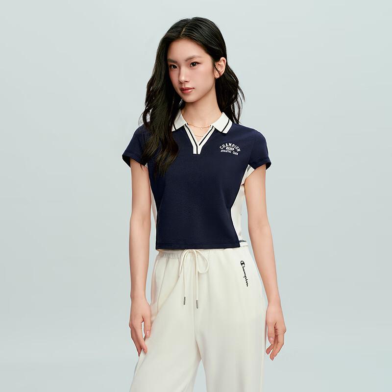 Champion Women's V-Neck Slim Fit Polo Shirt
