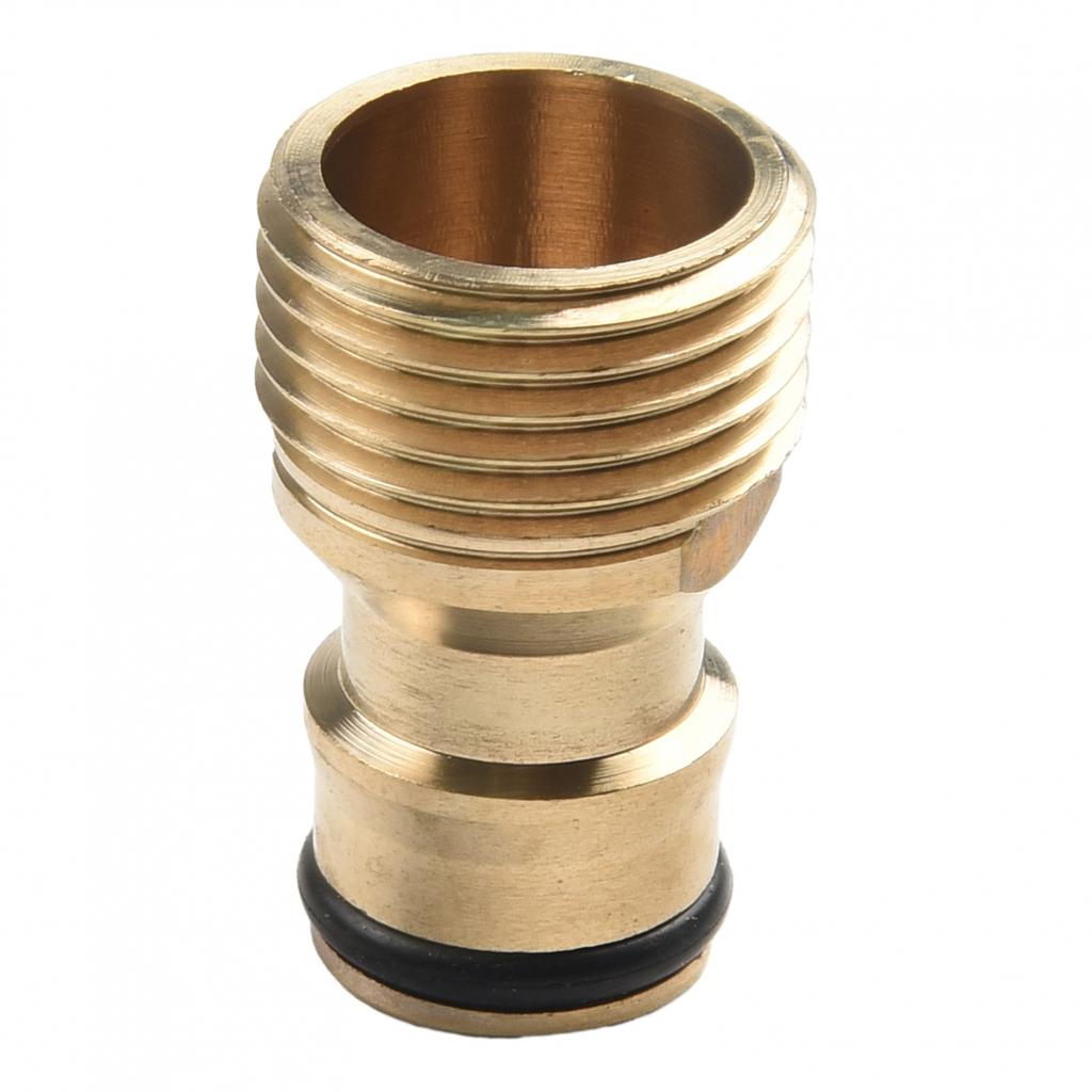Messing Schlauchhahn Adapter Set 5 Stück Außengewinde 12mm Anschluss 12 Extern Schnell